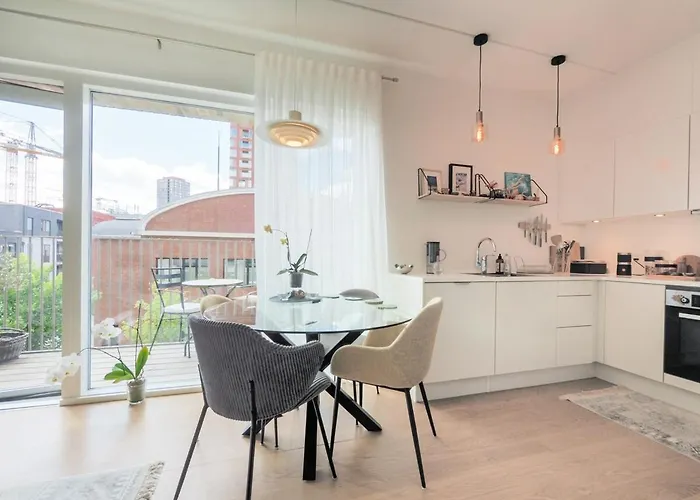 Apartamento Bright & Comfortable In Trendy Carlsberg Copenhaga